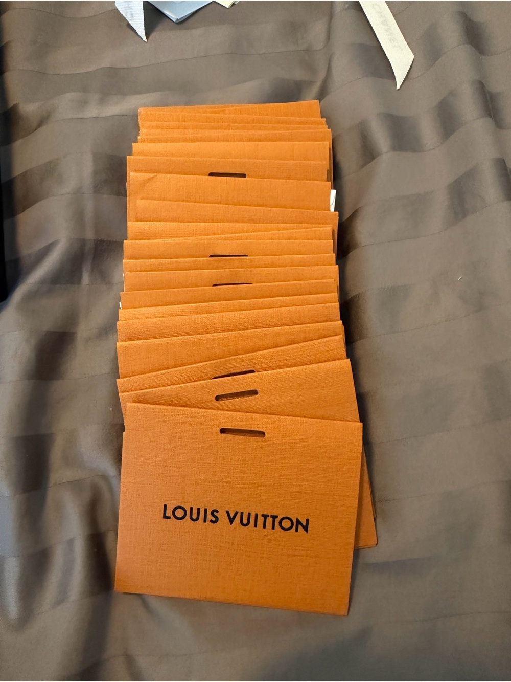 Louis Vuitton small blank cards